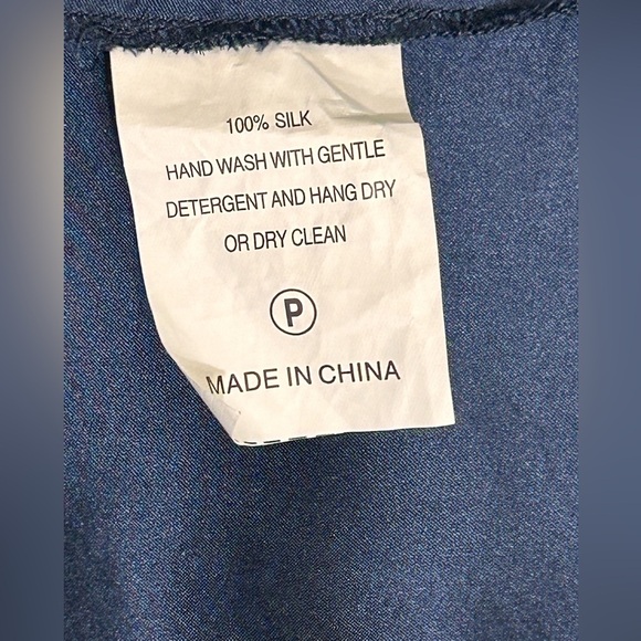 Marie Oliver Blue Tiered Tie Front Sheath Dress - Picture 6 of 6